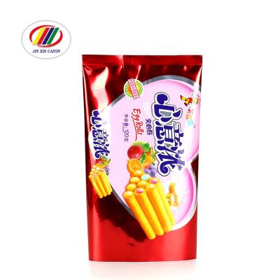 Chine OEM Snack Moisture Proof Packaging Laminated Egg Roll Packaging Metallized Aluminum Pet Film Customized à vendre