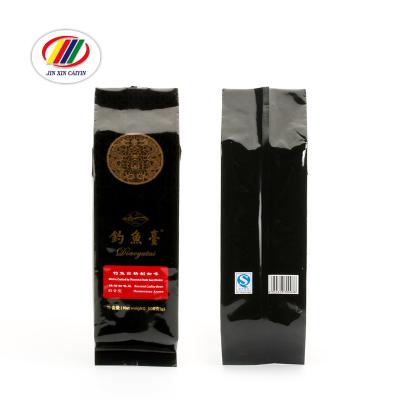 China Factory Direct Selling Recyclable Chinese Custom Aluminum Foil Packaging Bag Side Three-Dimensional Packaging Plastic Bag Coffee Beans en venta