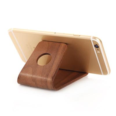 China Viable Wood Phone Stand Holder Stand Wood Stand For IPad For IPhone Watch 7 8 Phone Wood Stand Soft Surface for sale