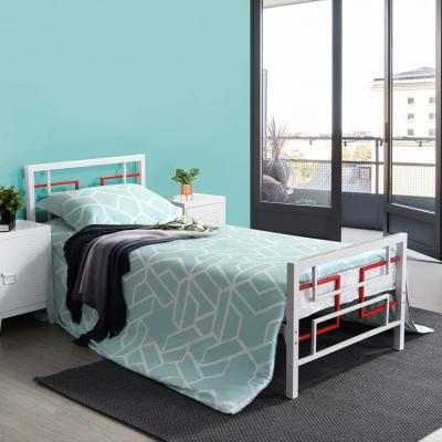 China Modern Esschert Design 197.6*91.8*88CM Bed Designs Simple Single Platform Bed Frame for sale