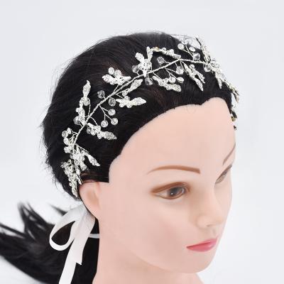 China Wholesale Elegant Crystal Bridal Hair Accessories Flower Bridal Fashion Wedding Hair Decorations for sale