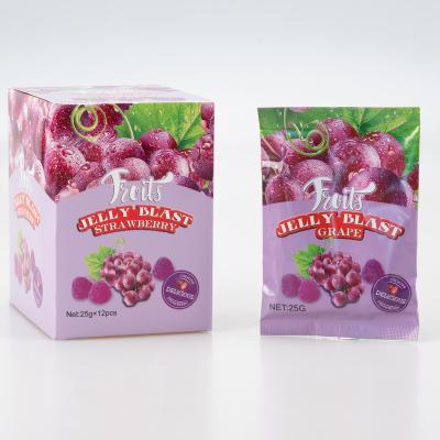 China OEM normal wholesale gummy package halal wholesale gummy candy candy factory grape grape factory candy sour candy for sale