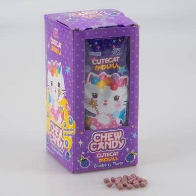 China Normal wholesale candy factory wholesale candy candy kitty cat candy oem package mini chewies bulk mini chew candy for sale