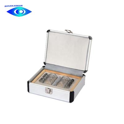 China Optical equipments CE approved aluminum trial lensbox case Progressive trial lens set JS-22 for sale