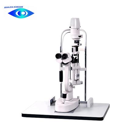 China Procise Best Selling Professional Ophthalmic Manual High Slit Lamp LS-4 Porcelain Slit Lamp Table Stand LS-4 for sale