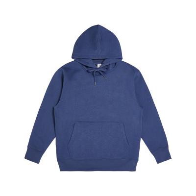 China Breathable High Quality Delicate Fox Fleece Hooded Fleece Sweater Oversized Hoodie Drop Shoulder Plain Blank Custom Men's Hoodie for sale