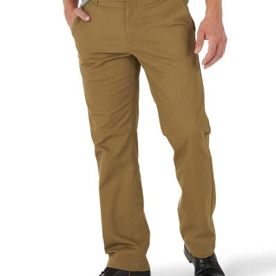 China Anti-Static 2022 Hot Sale  Cotton Mens Chino Manufacturer Mens Khaki Chino Pants Mens for sale