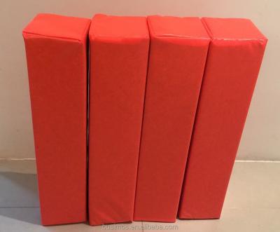 China PVC leather soccer pylons (set of 4), orange for sale