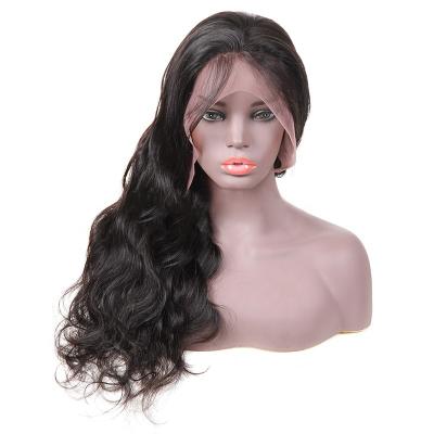 China Wholesale T Body Wave Swiss Lace Front Wigs Full Virgin Brazilian Transparent Lace Hair Wigs For Black Women for sale