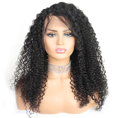 China Casia Kinky Curl Bounce Curly Hair Afrokinkyhumanhair Pre Plucked Human Lace Front Wig for sale