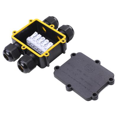 China IP68 Junction Box Waterproof Bottom Terminal Block PC 94V-2 TUV Grade TUV Approval T Y H Type Enclosure for sale