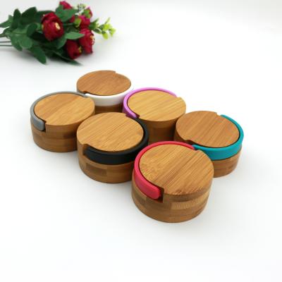 China wooden lid Bamboo  lid  for glass bottle  Custom water bottle lid for sale