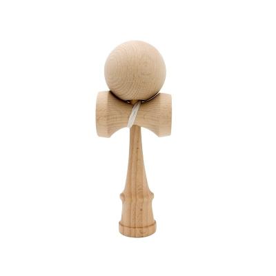 Cina Da 2 a 4 anni Legno Kendama Laser Logo Giocattolo Puzzle in Legno 190 X 70mm in vendita