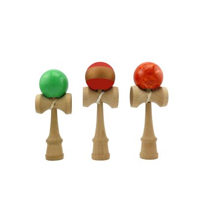 China Children Adult Wooden Kendama Toy Kendama Skillful Juggling Ball Toy for sale