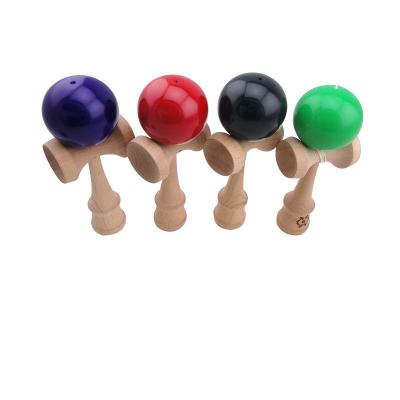 China Farbenfrohe Buchenholz Holz Kendama Custom Kendama mit Schnur zu verkaufen