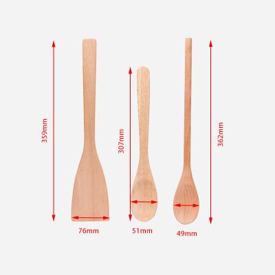 China Natural Wooden Spoon with Eco-friendly for sale