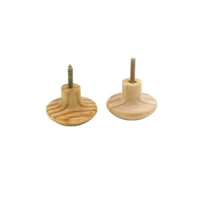 China Natural Wooden Coat Hooks, Wall Mount Single Hat Bag Hooks, Decorative Hooks for sale