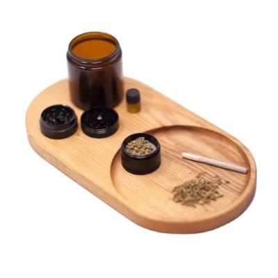 China Solid wood tray  Cigarette Rolling Trays Smoke Accessories for sale