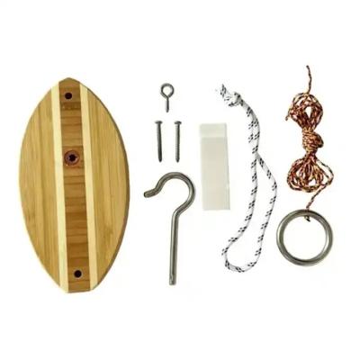 Κίνα Μίνι Indoor Outdoor Hook and Ring Toss Game Hook Ring Game με σχοινί και γάντζους Διαδραστικό γρήγορο βήμα παιχνίδι για εξωτερικούς χώρους προς πώληση