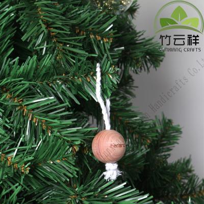 China Natural Wooden Bead Christmas Household Decoration for sale