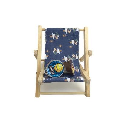 China beach chair mobile phone holder of pine wood eco-friendly products for sale