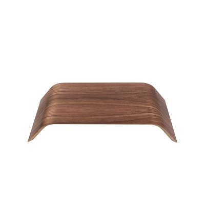 China Bent Wood Stand Desktop Computer  Universal Wooden Stand Dock Holder Display Bracket for PC Notebook Laptop for sale