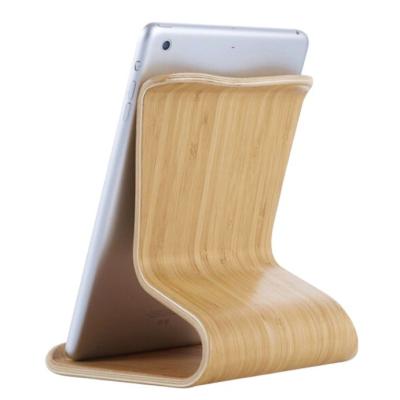 China Laptop cellphone Wooden Stand  Wooden Cooling Computer Holder Notebooks Desktop Mount for MacBook air and iphone for sale