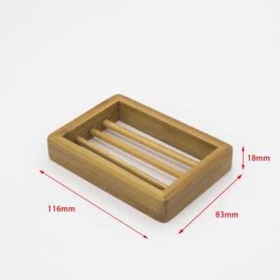 China Cubo de jabón natural de bambú /Soportador de jabón para el baño/ bandeja de jabón de bambú en venta