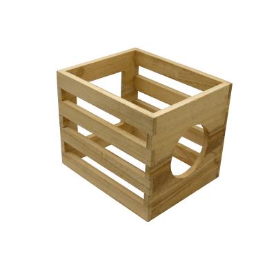 China Square shaped wooden bread box / wooden bread tray for sale