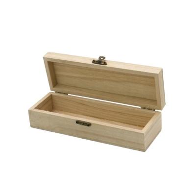 China Gift Craft Luxury Wooden Box Paulownia Wood Travel Jewellery Organiser for sale