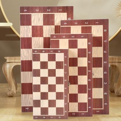 China Upgraded Wooden Chess Board Game Set, Crafted Chesspiece ans Storage Slots for Kids Adult for sale