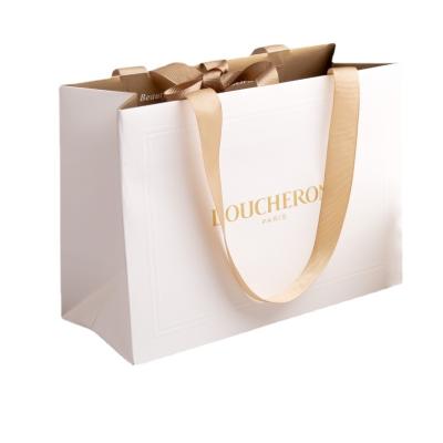 China Recyclable Custom Square Best Sale Paper Bags Shopping Bag Folding Gift Bag Luxury USA Best Customizable for sale