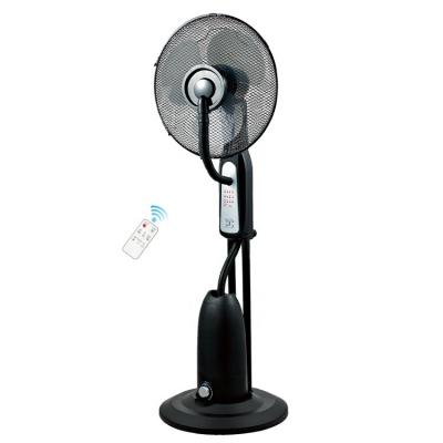 China Guangdong low noise manufacturers produce 16 inch 5pcs blade indoor water mist fans with tank for sale