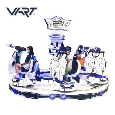 China 2021 Amusement Park Virtual Reality Kids Rides Game Machine 4 Player Interactive Kids VR Amusement Rides for sale