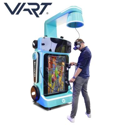 China Affordable Arcade VR Game Equipment With UV Disinfector L1320*W1800*H2600mm for sale