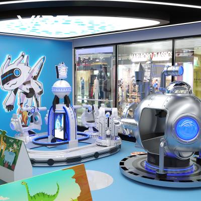 China Single & professional design new booster innovated games machine 9D VR simulator 9D VR set for sale for sale