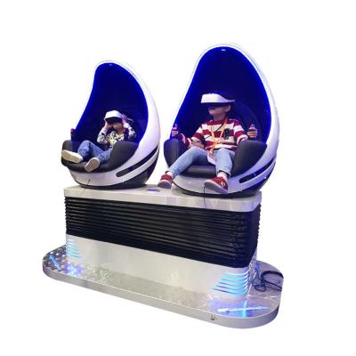 China Real Face Air Electric Train Egg Theater Virtual Reality Simulator 9D Cinema Feeling VR Funny Games for sale