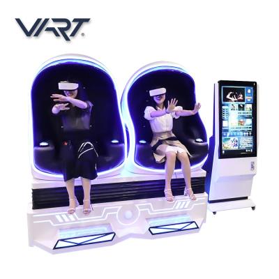 China Leg Tickling 3D 5D 6D 7D 12D XD Cinema Game Machine 2 Seats Egg 9D VR Cinema Interactive Shooting Simulator for sale