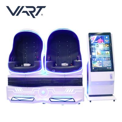 China Air VART Cylinders 2-Seat 9D VR Pod Roller Coaster Simulation Dynamics Amusement Fair Electronic Virtual Reality Cinema For Sale for sale