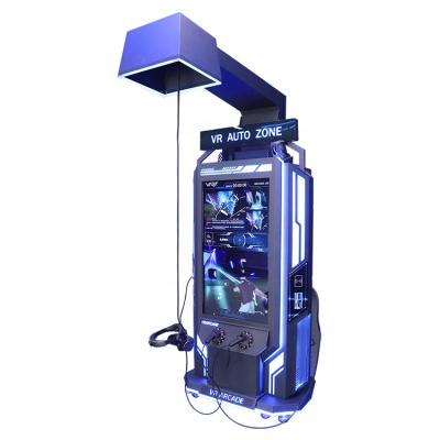 China 2021 Coin Operated VR Amusement Park Shooting Realidad 9D VR Simulator Virtual Battle for sale