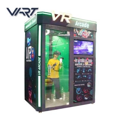 China VART VR Products Best Simulator 9DVR Virtual Reality Game Arcade VR Arcade Room L1590*W1990*H2620mm for sale