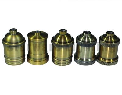 China Bronze screw E27 lampholder /aluminum metal / ceiling bronze e27 lampholder for sale