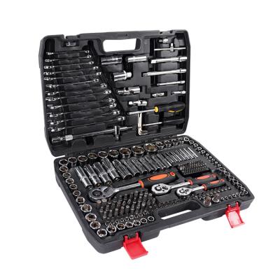 China Auto Repaire Tools 216 PCS OEM Customized Auto Repair Kit Rachet Wrench Spanner DIY Tool and Plug Set For Car Customized for sale