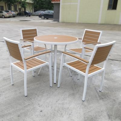 China Weather Outdoor Furniture Wholesale Modern Outdoor Furniture Rattan Dining Tables And Chairs Patio Dining Set Garden Wicker Furniture for sale