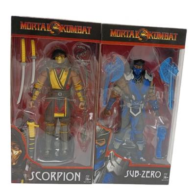 China Hot Selling Cartoon McFarlane Toy Toys Under PVC High Quality 2021 Zero Action Number Scorpion NEW Boxed for sale