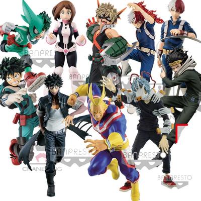 China Cartoon Toy Anime 15 Styles Bakugou Katsuki 1/8 Anime PVC Action Figure Toys My Hero Academia for sale