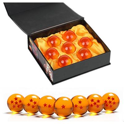 China Cartoon Toy Dragon-Balls 7pcs/set 1/1(4.2cm) Crystal Ball Action Number Toys Collect Shenron Wishing Balls Collection Model Gift for sale