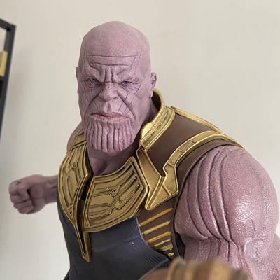 China Comic Toy Marvel 1 4 Thanos Statue Marvel Resin GK Statue Collectible Model Action Figure Scale Legacy hot for sale