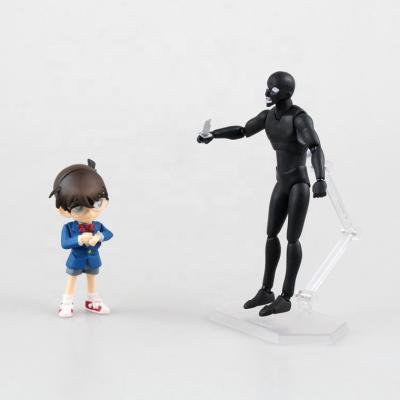 China Cartoon Toy Anime Wholesale Conan Edogawa Conan Prisoner Figma Movable Model boxed doll action number toys for sale