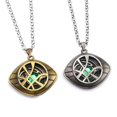 China Key Chain Avengers Marvel Infinity Time Doctor Strange Stones Necklace Figure Model Toys for sale